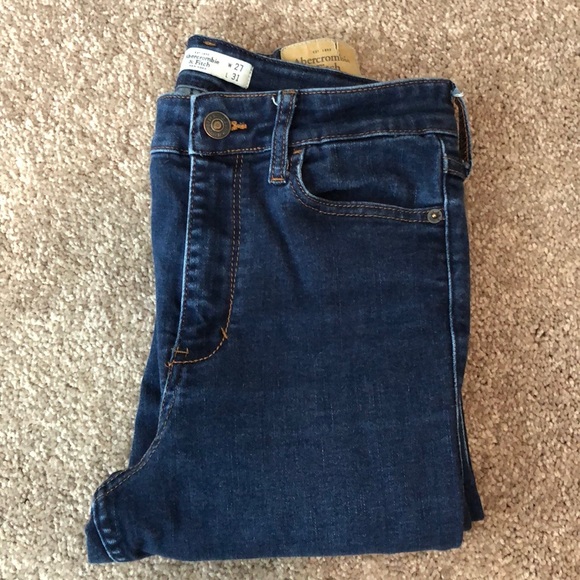 Abercrombie & Fitch Denim - Dark Skinny Jeans